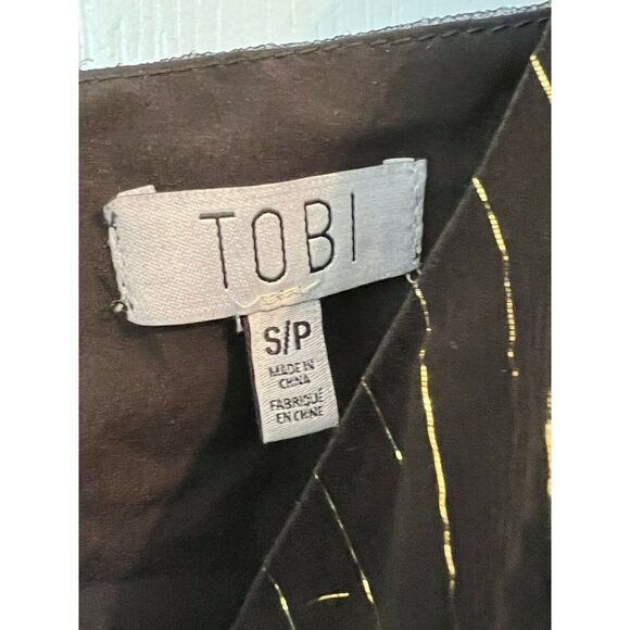 TOBI Silk Wrap Dress  - Picture 4 of 6